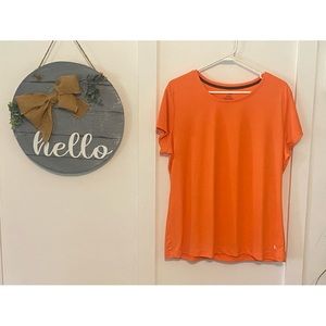 Orange Danskin xl (16-18) gym shirt